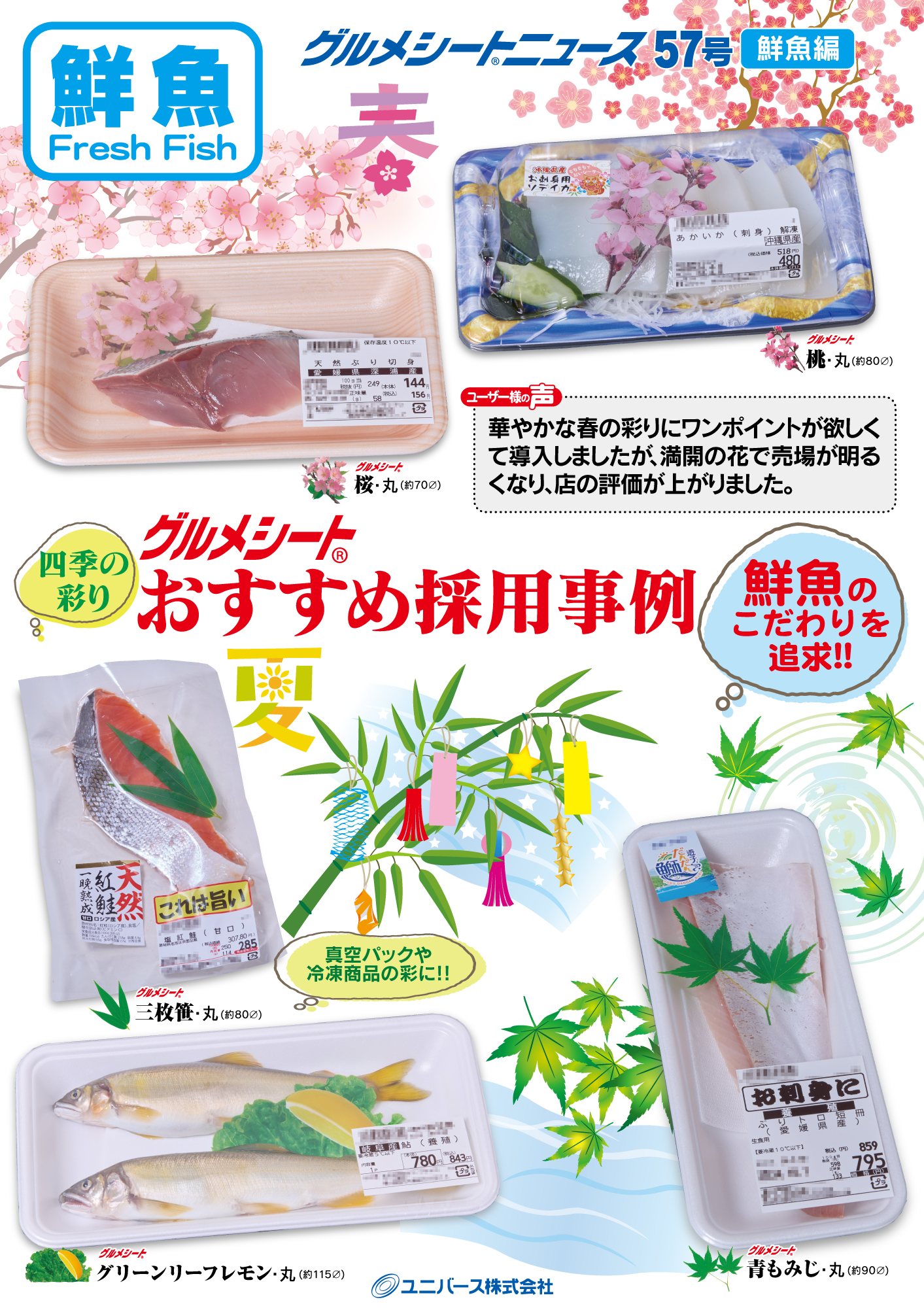 グルメシートニュース57-鮮魚